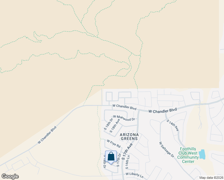 map of restaurants, bars, coffee shops, grocery stores, and more near 1817 West Thunderhill Drive in Phoenix