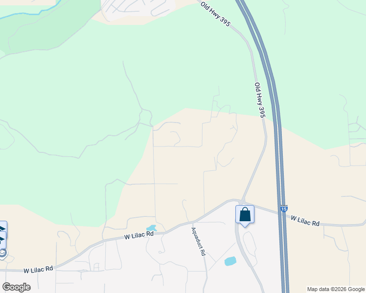 map of restaurants, bars, coffee shops, grocery stores, and more near Mountain View Road in Bonsall