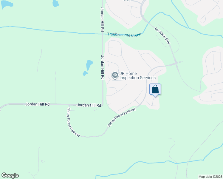 map of restaurants, bars, coffee shops, grocery stores, and more near 402 Larch Looper Drive in Griffin