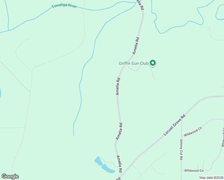 map of restaurants, bars, coffee shops, grocery stores, and more near 337 Amelia Road in Locust Grove
