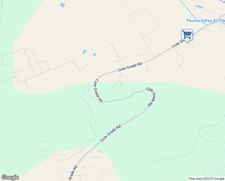 map of restaurants, bars, coffee shops, grocery stores, and more near 14964 Vista De Pauma in Valley Center