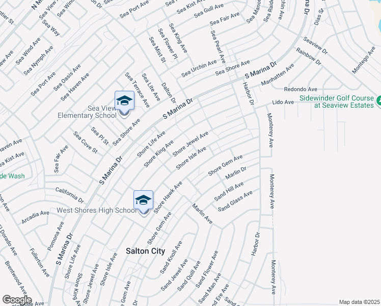map of restaurants, bars, coffee shops, grocery stores, and more near 2449 Shore Isle Avenue in Thermal