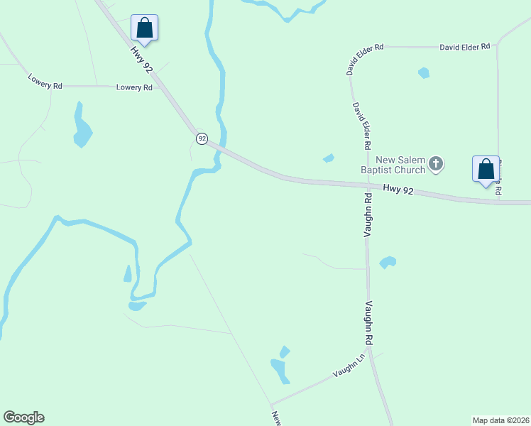 map of restaurants, bars, coffee shops, grocery stores, and more near 4936 Fayetteville Road in Griffin