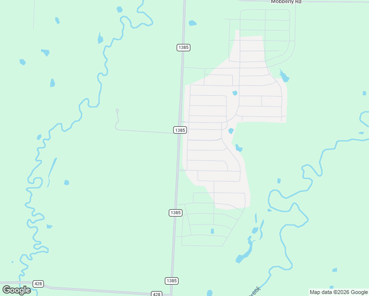 map of restaurants, bars, coffee shops, grocery stores, and more near Farm to Market Road 1385 in Pilot Point