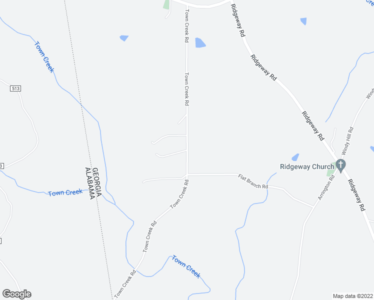 map of restaurants, bars, coffee shops, grocery stores, and more near Town Creek Road in Franklin