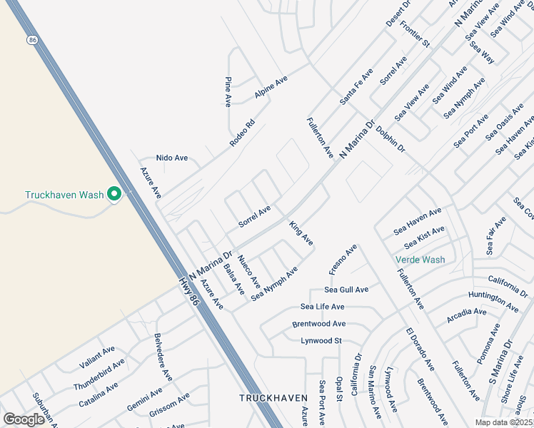 map of restaurants, bars, coffee shops, grocery stores, and more near 2458 Sorrel Avenue in Thermal