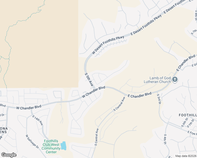 map of restaurants, bars, coffee shops, grocery stores, and more near 15432 South 4th Avenue in Phoenix