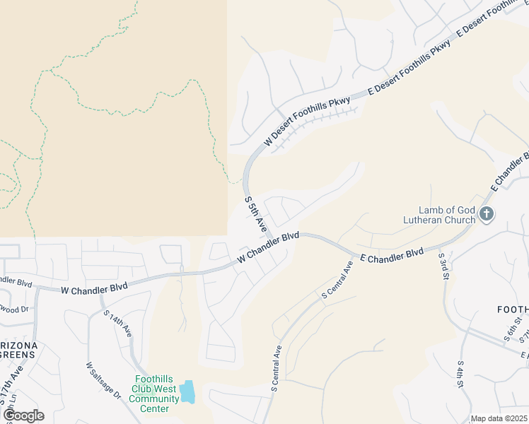 map of restaurants, bars, coffee shops, grocery stores, and more near 15416 South 4th Drive in Phoenix