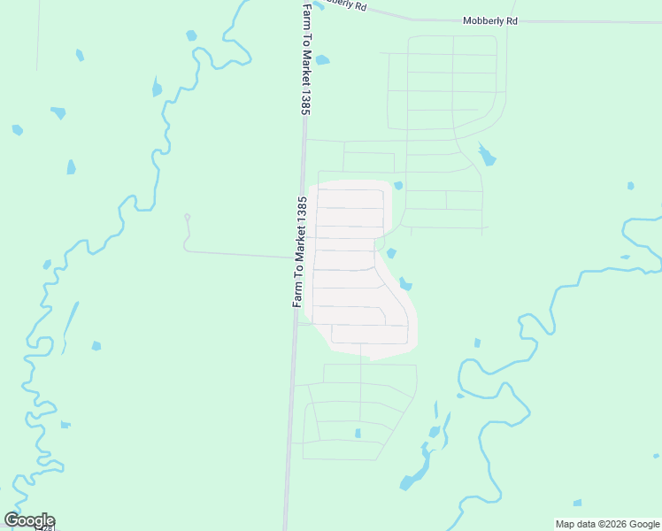 map of restaurants, bars, coffee shops, grocery stores, and more near 8153 Farm to Market Road 1385 in Pilot Point