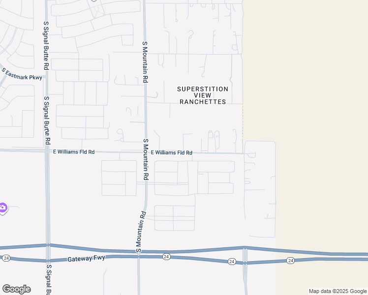 map of restaurants, bars, coffee shops, grocery stores, and more near 15529 South 229th Way in Mesa