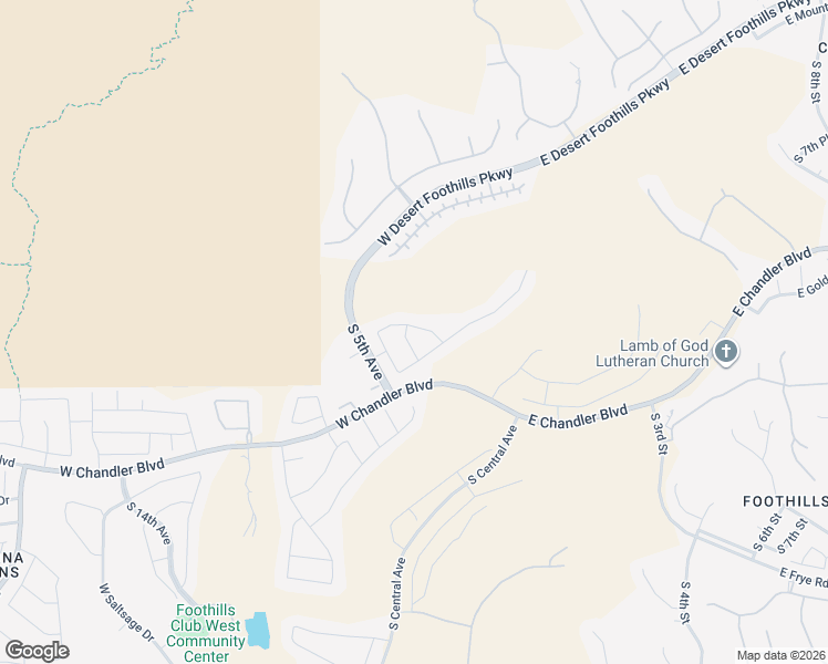 map of restaurants, bars, coffee shops, grocery stores, and more near 350 West Thunderhill Drive in Phoenix