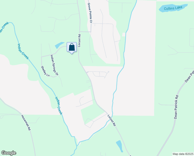 map of restaurants, bars, coffee shops, grocery stores, and more near 308 Draba Lane in Locust Grove