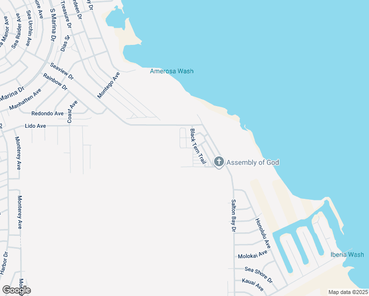 map of restaurants, bars, coffee shops, grocery stores, and more near Snowy Egret Street in Thermal