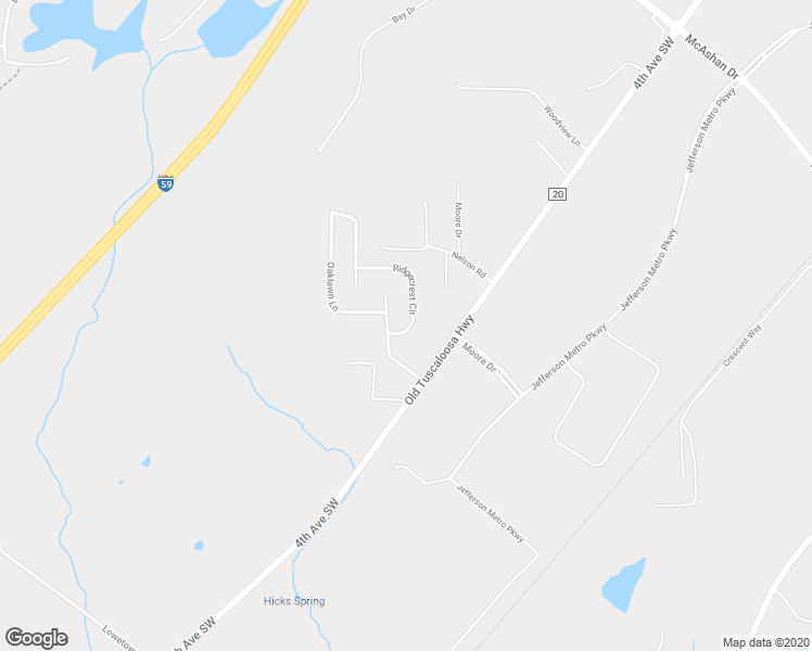 map of restaurants, bars, coffee shops, grocery stores, and more near 6791 Ridgecrest Circle in McCalla
