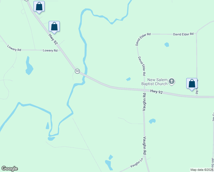 map of restaurants, bars, coffee shops, grocery stores, and more near 4936 Fayetteville Road in Griffin