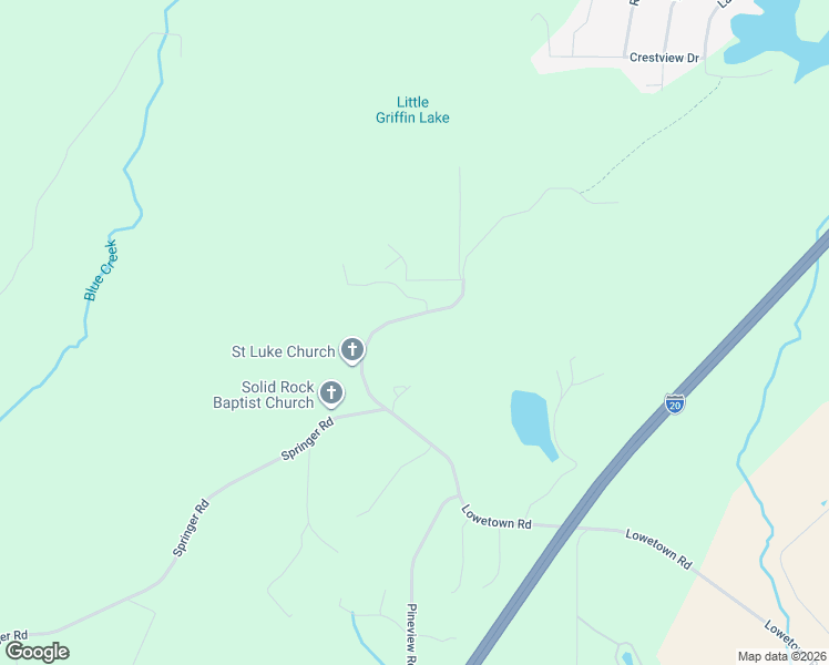 map of restaurants, bars, coffee shops, grocery stores, and more near 7307 Lowetown Road in McCalla
