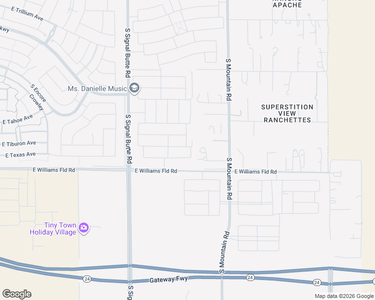 map of restaurants, bars, coffee shops, grocery stores, and more near 15512 South Mountain Road in Mesa