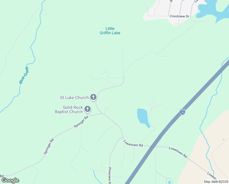 map of restaurants, bars, coffee shops, grocery stores, and more near 7307 Lowetown Road in McCalla