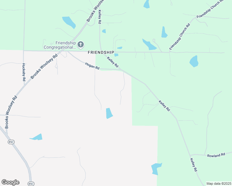 map of restaurants, bars, coffee shops, grocery stores, and more near 179 Hogan Road in Brooks