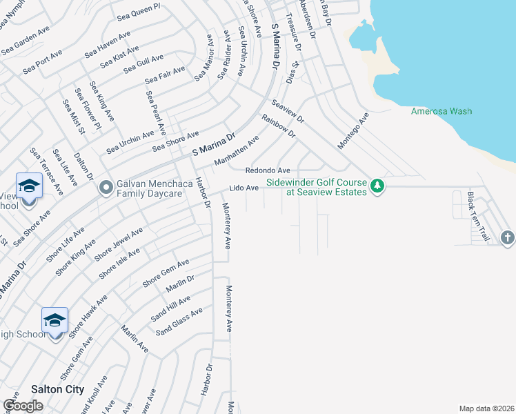 map of restaurants, bars, coffee shops, grocery stores, and more near 2478 Evans Avenue in Thermal