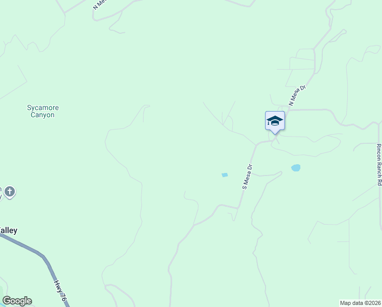 map of restaurants, bars, coffee shops, grocery stores, and more near South Mesa Drive in Pauma Valley