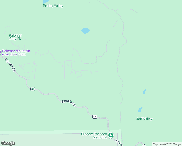 map of restaurants, bars, coffee shops, grocery stores, and more near 32787 Birch Hill Road in Palomar Mountain