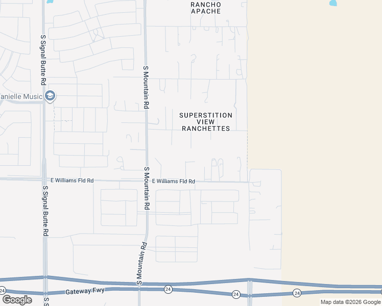 map of restaurants, bars, coffee shops, grocery stores, and more near 15308 South 230th Place in Mesa