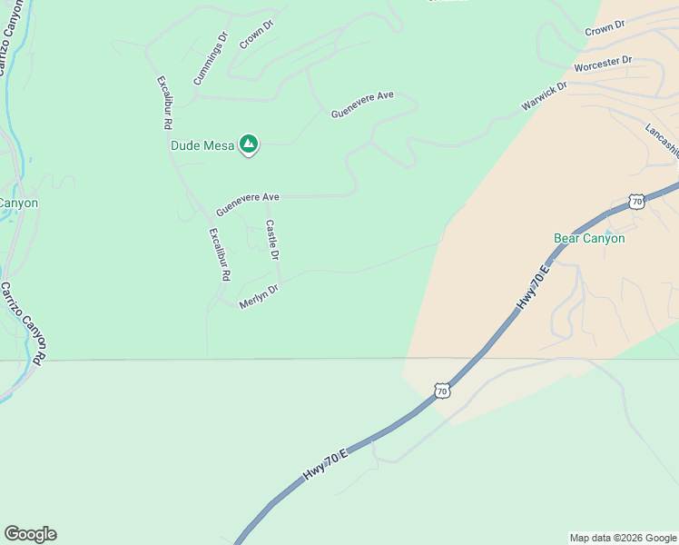 map of restaurants, bars, coffee shops, grocery stores, and more near Merlyn Drive in Ruidoso