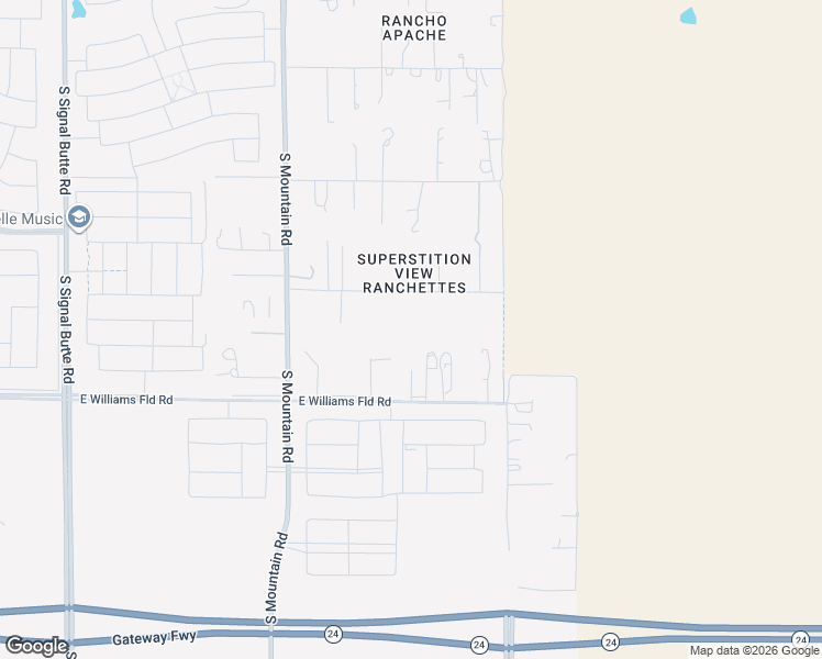 map of restaurants, bars, coffee shops, grocery stores, and more near 15308 South 230th Place in Mesa