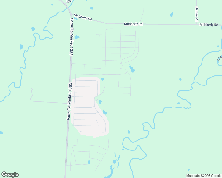 map of restaurants, bars, coffee shops, grocery stores, and more near 410 Farm to Market Road 1385 in Pilot Point
