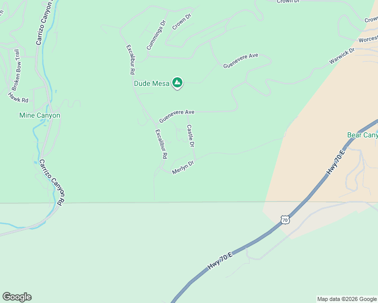 map of restaurants, bars, coffee shops, grocery stores, and more near Merlyn Drive in Ruidoso