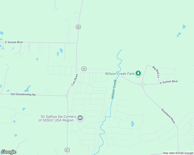 map of restaurants, bars, coffee shops, grocery stores, and more near 1124 Broomsedge Mews in Celina