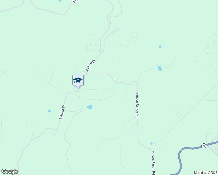 map of restaurants, bars, coffee shops, grocery stores, and more near 32906 Rincon Rancho Road in Pauma Valley