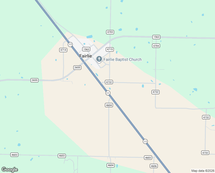map of restaurants, bars, coffee shops, grocery stores, and more near 4615 County Road 4732 in Commerce