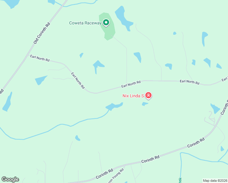 map of restaurants, bars, coffee shops, grocery stores, and more near 453 Earl North Road in Newnan