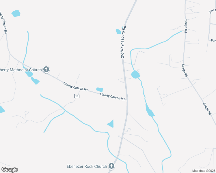 map of restaurants, bars, coffee shops, grocery stores, and more near 1825 Liberty Church Road in Hephzibah