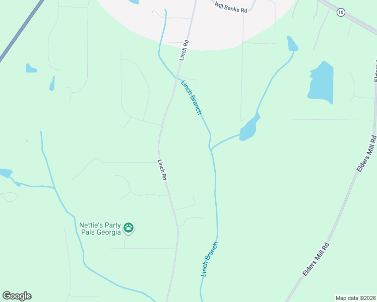 map of restaurants, bars, coffee shops, grocery stores, and more near 696 Linch Road in Senoia
