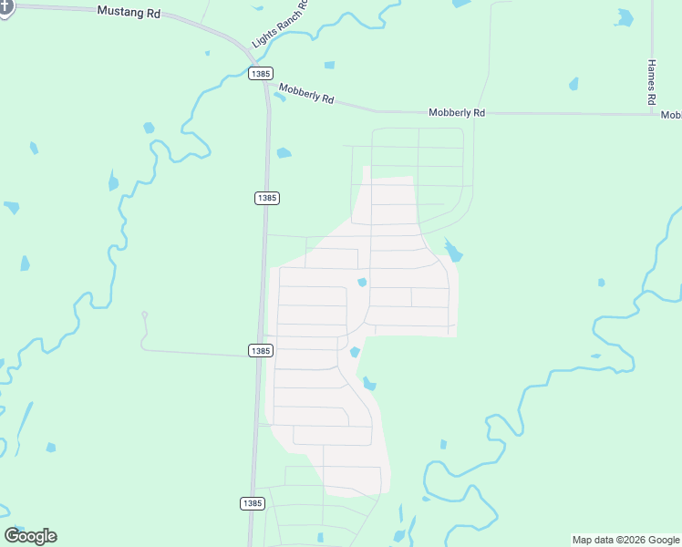 map of restaurants, bars, coffee shops, grocery stores, and more near 659 Cr 2117 in Pilot Point