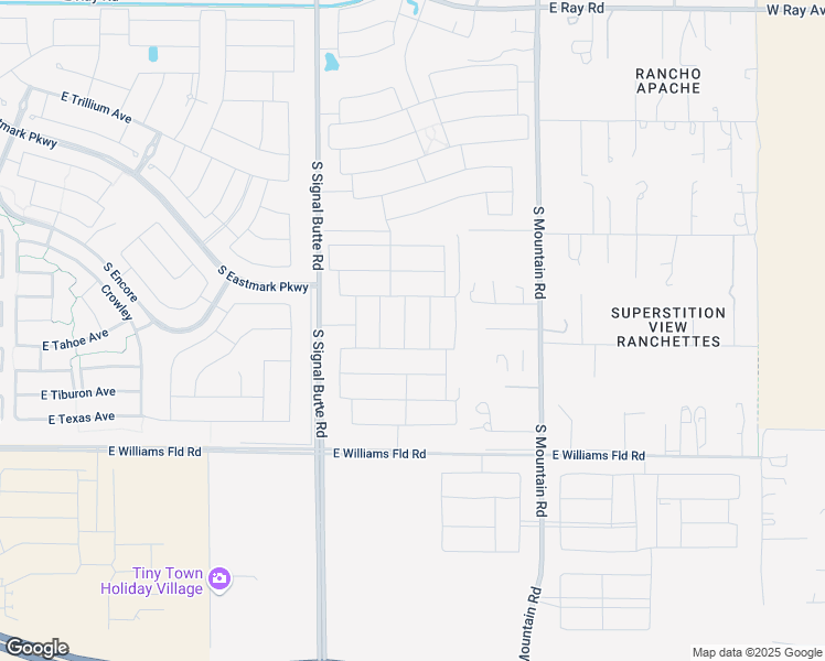 map of restaurants, bars, coffee shops, grocery stores, and more near 22645 East Carla Vista Drive in Mesa