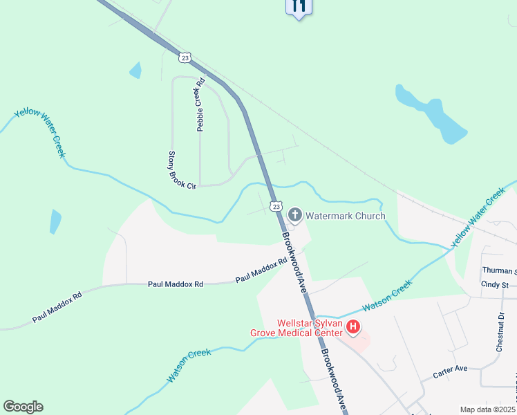 map of restaurants, bars, coffee shops, grocery stores, and more near 256 Paul Maddox Road in Jackson