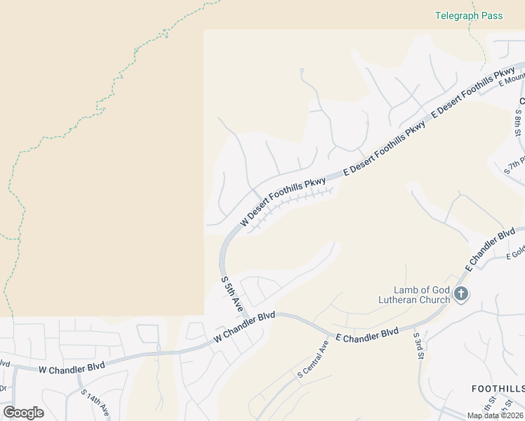 map of restaurants, bars, coffee shops, grocery stores, and more near 434 West Mountain Sage Drive in Phoenix