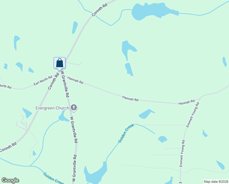 map of restaurants, bars, coffee shops, grocery stores, and more near 254 Hannah Road in Newnan