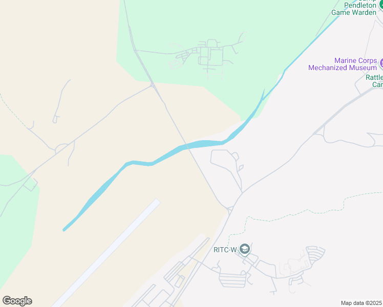 map of restaurants, bars, coffee shops, grocery stores, and more near Basilone Road in Camp Pendleton North