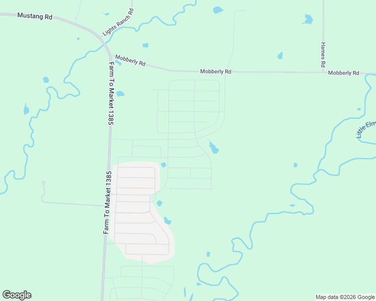map of restaurants, bars, coffee shops, grocery stores, and more near 10690 Mobberly Road in Pilot Point
