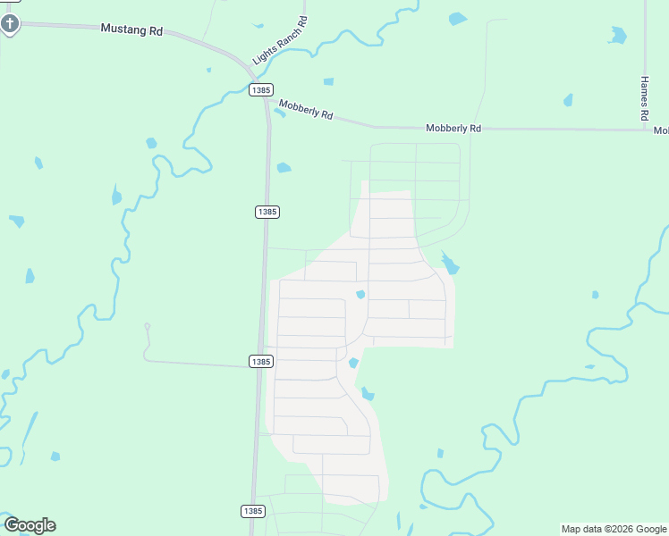 map of restaurants, bars, coffee shops, grocery stores, and more near 659 Cr 2117 in Pilot Point