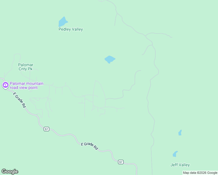 map of restaurants, bars, coffee shops, grocery stores, and more near 22278 Crestline Road in Palomar Mountain