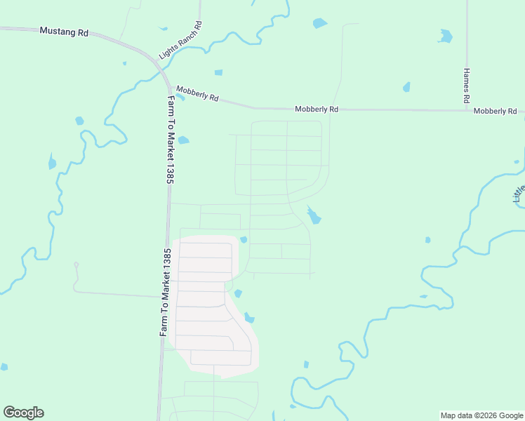 map of restaurants, bars, coffee shops, grocery stores, and more near 8512 Mobberly Road in Pilot Point