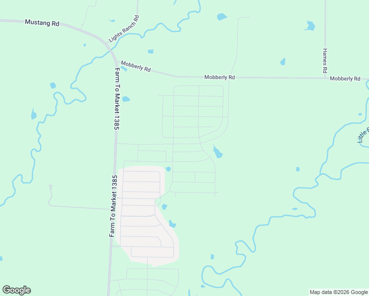 map of restaurants, bars, coffee shops, grocery stores, and more near 14125 Lampard Street in Pilot Point