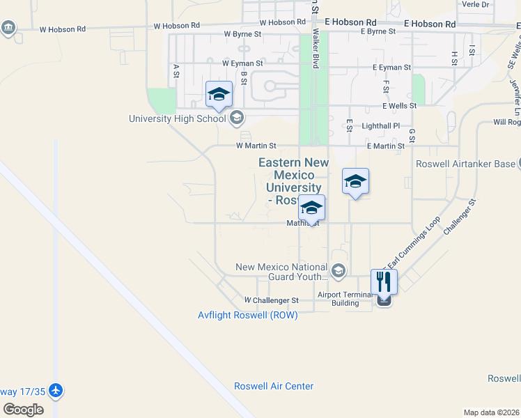 map of restaurants, bars, coffee shops, grocery stores, and more near Unnamed Road in Roswell