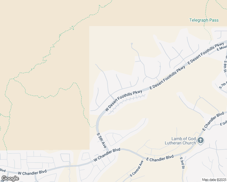 map of restaurants, bars, coffee shops, grocery stores, and more near 410 West Desert Flower Lane in Phoenix